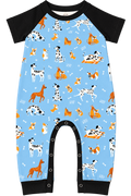 Pete+Lucy Playful Paws BOY Romper