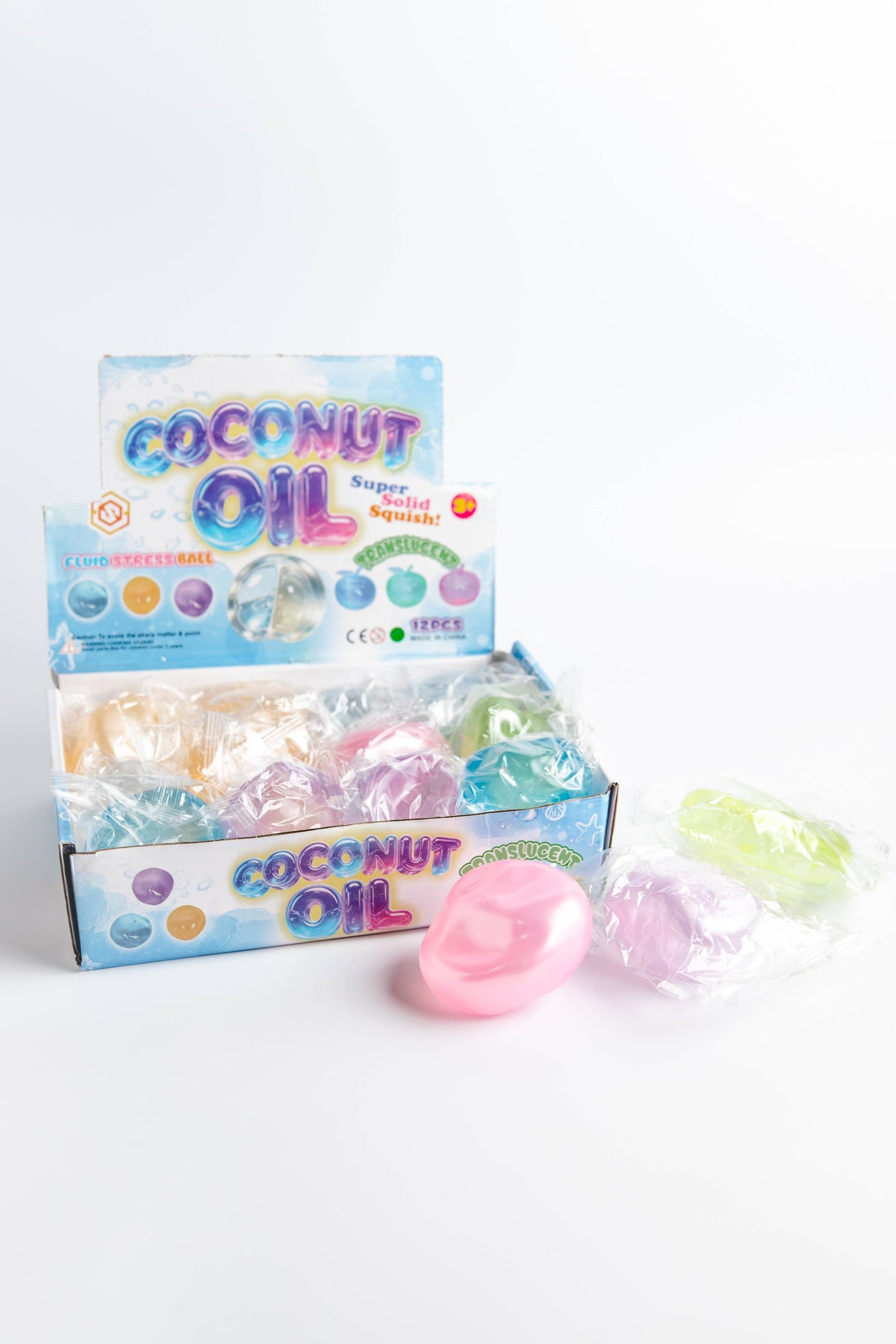 Coconut Oil Squishy – Individually Wrapped