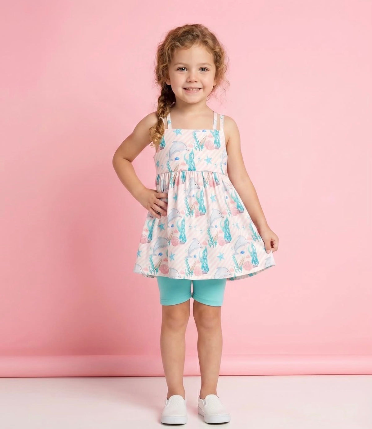 Pete+Lucy Dolphin Dreams 2 Piece Set