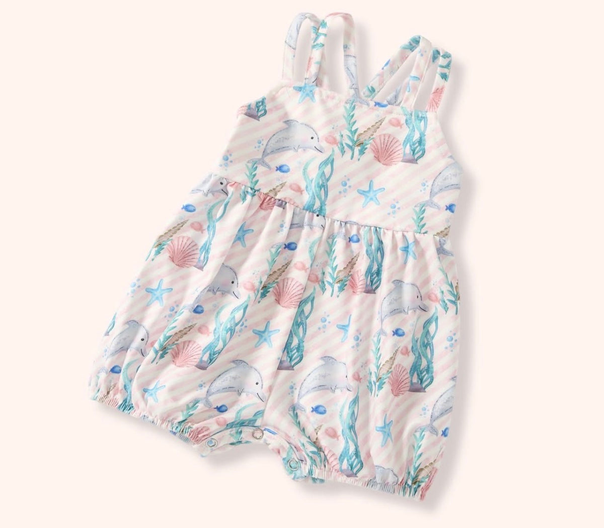 Pete+Lucy Dolphin Dreams Romper
