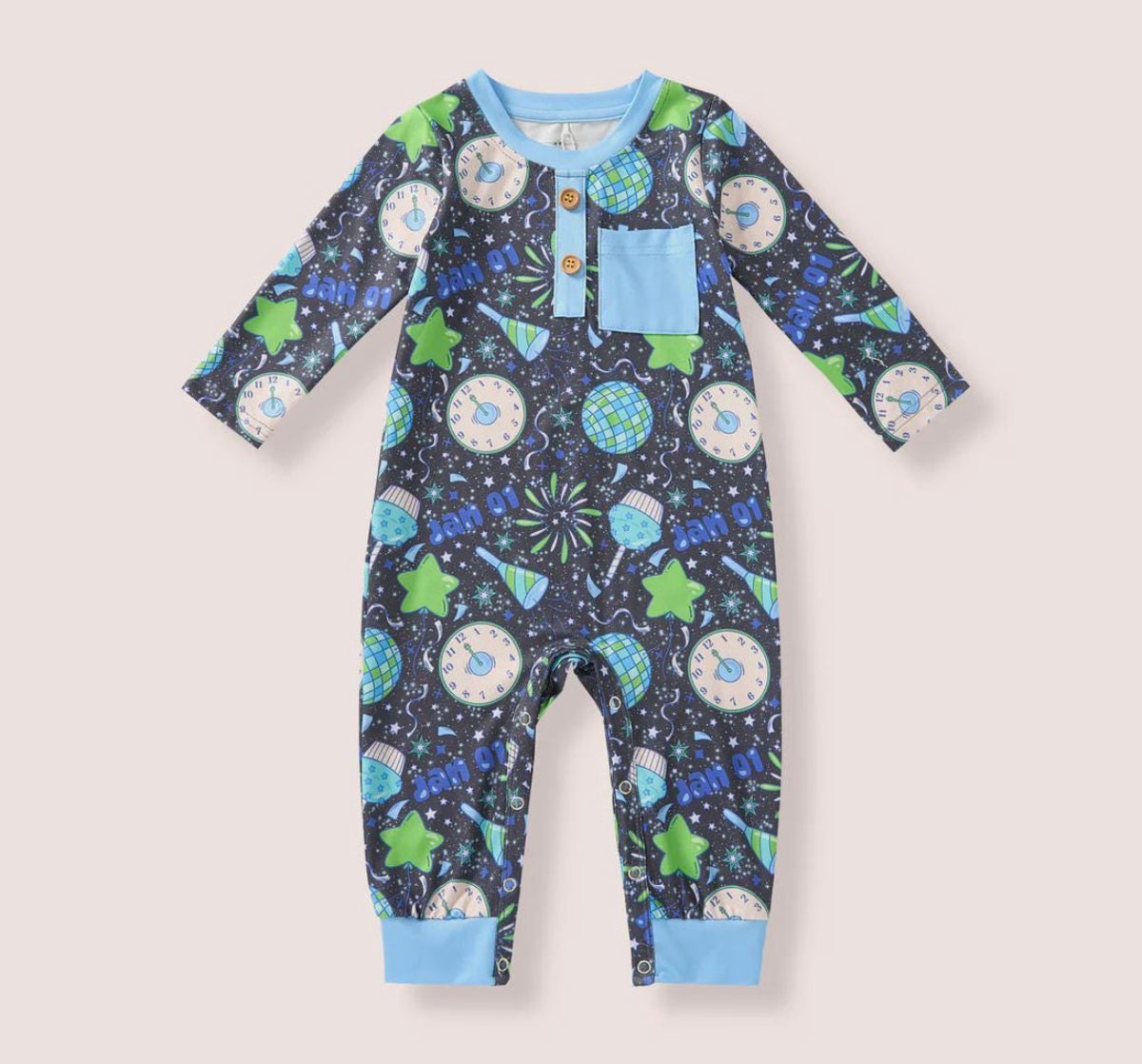 Pete+Lucy Ball Drop BOY Romper