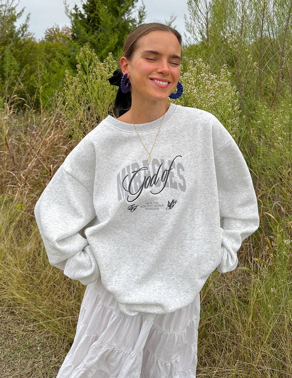 God of Miracles Unisex Crewneck